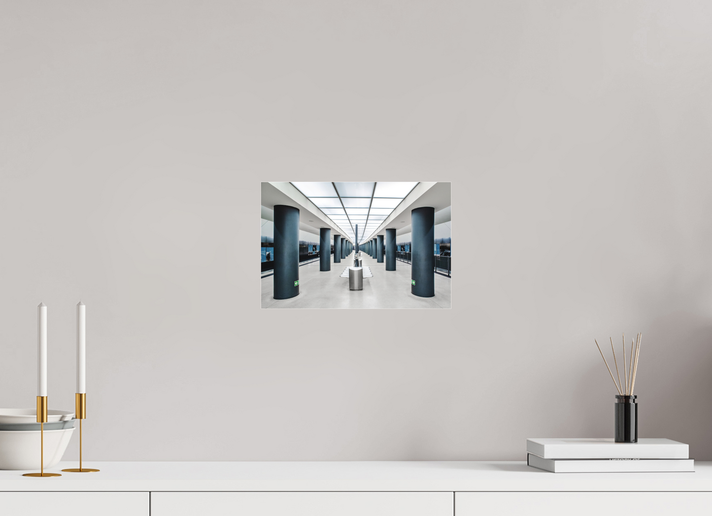 30 x 20 cm, Fine Art Acrylglas Matt Brandenburger-Tor #2 Berlin