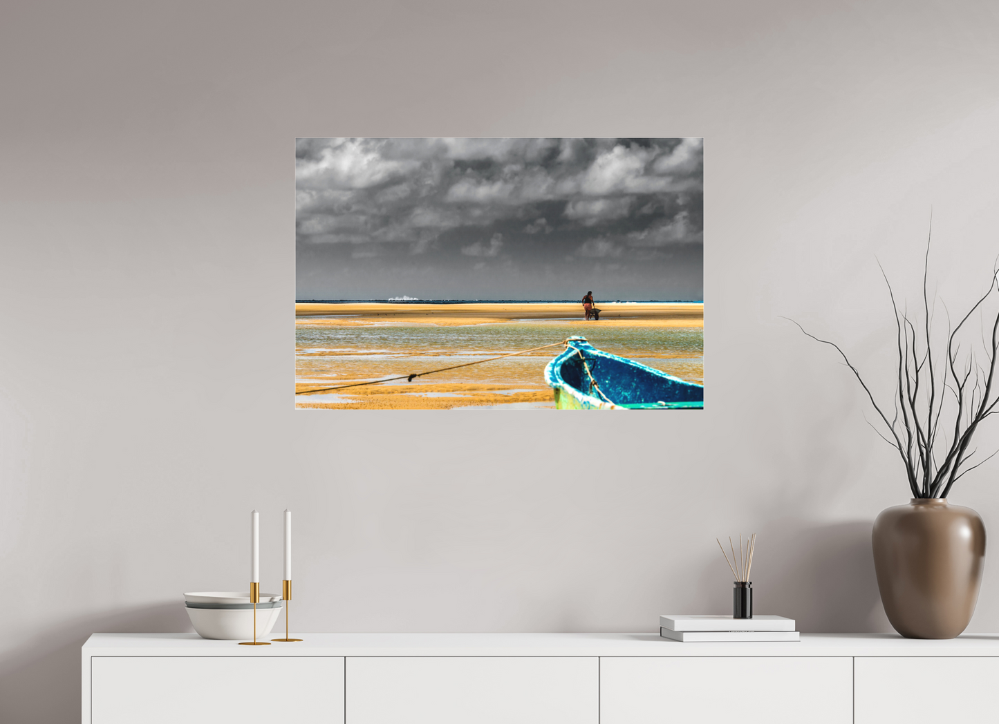 90 x 60 cm, Fine Art Acrylglas Matt Praia das Conchas - Maceió - AL