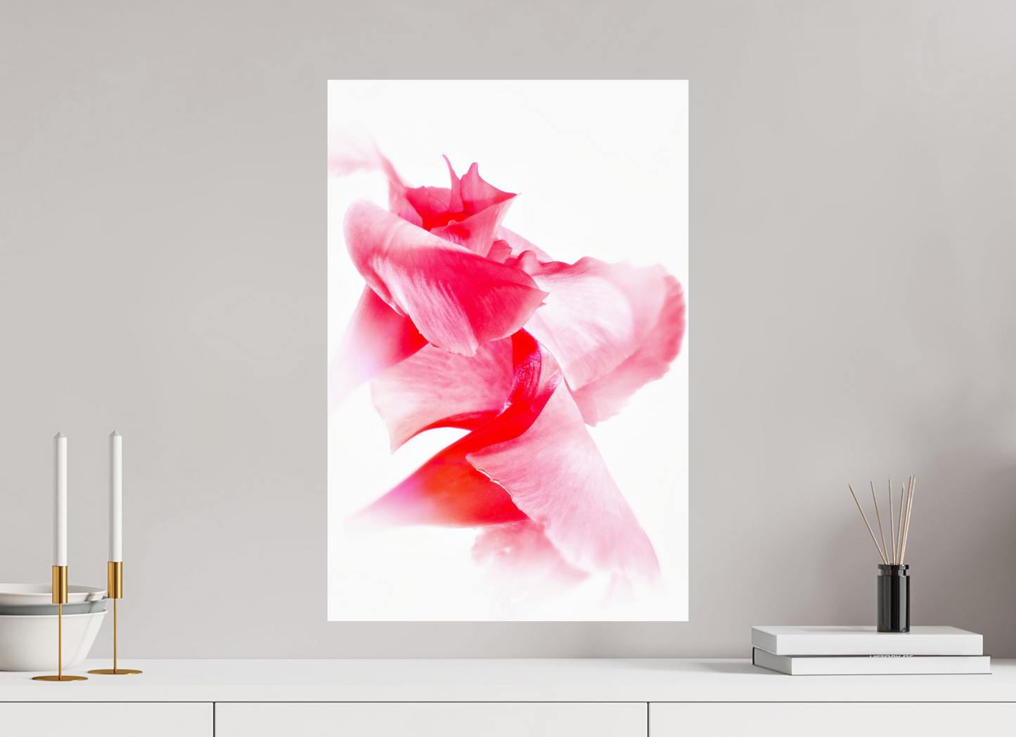 40 x 60 cm, ChromaLuxe HD Metal Print Rose_11
