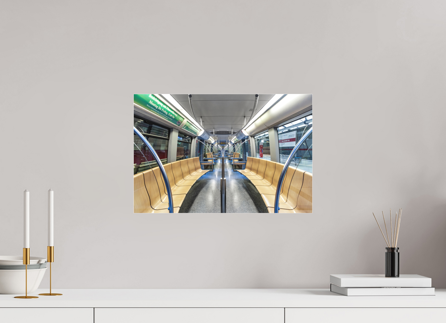 45 x 30 cm, Fine Art Acrylglas Matt MUC #2 München