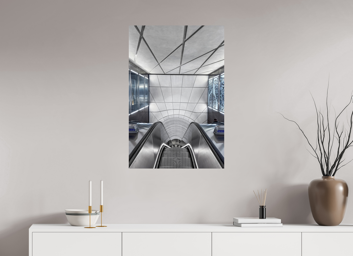 60 x 90 cm, Fine Art Print Metallic Edition Farrington #3 London