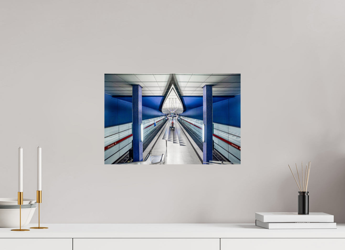 45 x 30 cm, Fine Art Print Metallic Edition Hasenbergl #4 in München