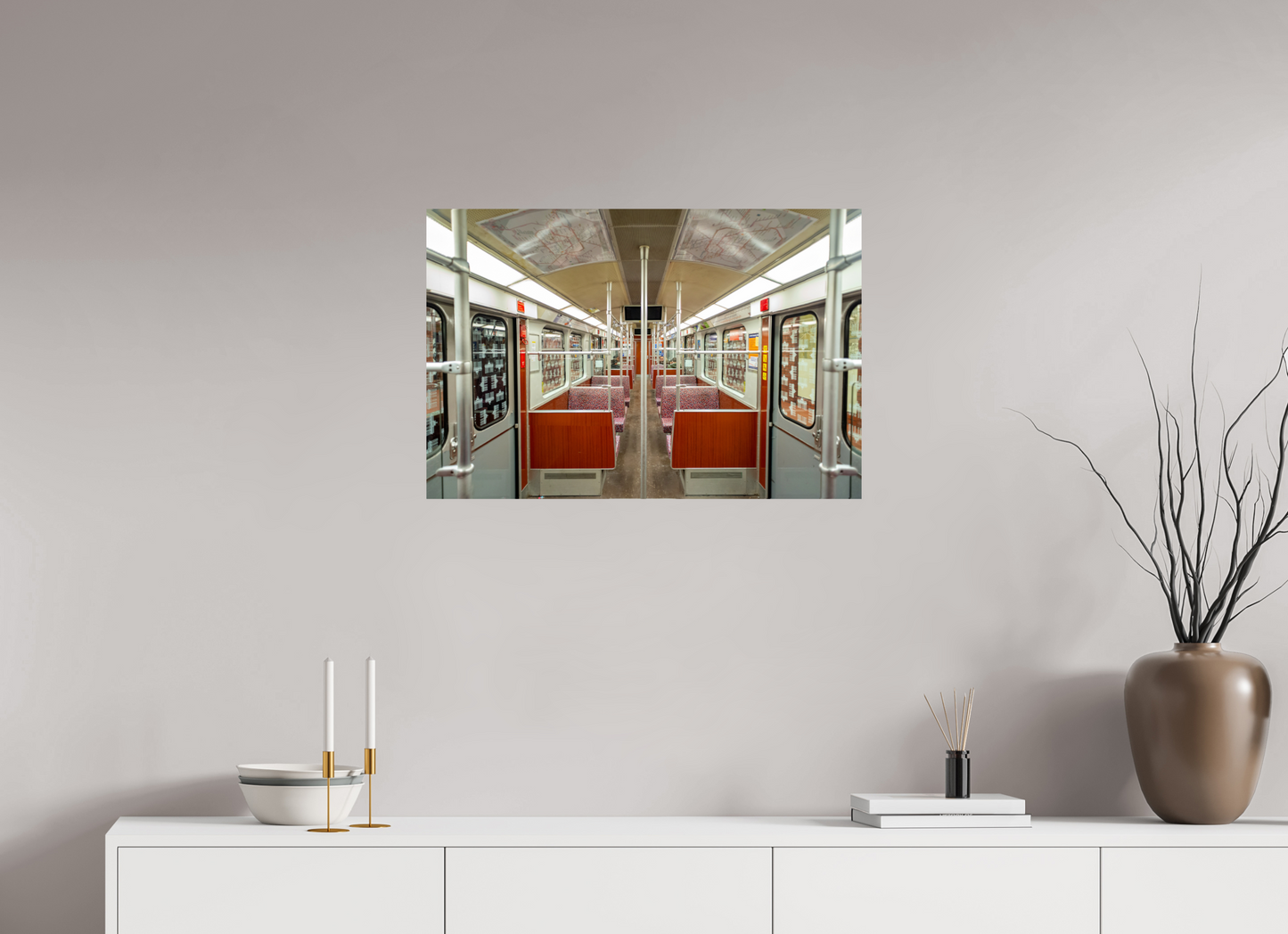 75 x 50 cm, Fine Art Print Metallic Edition BER #2 Berlin