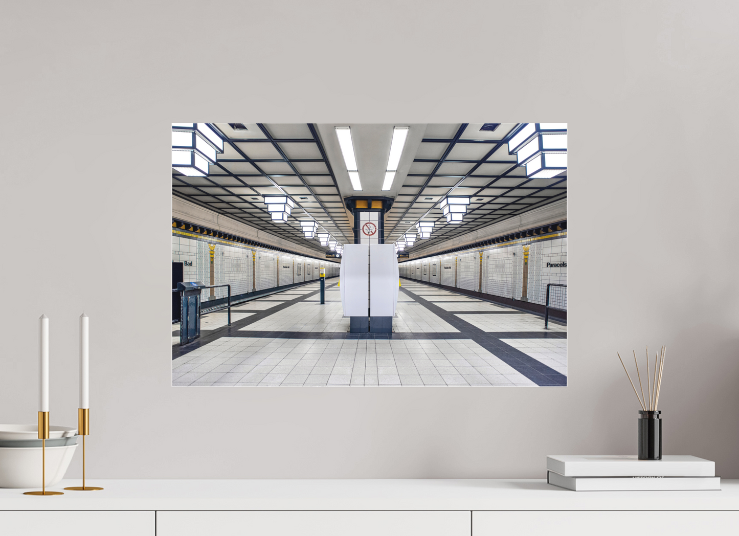 60 x 40 cm, Fine Art Acrylglas Matt Paracelsus Bad #5 Berlin