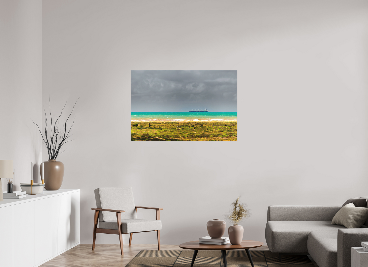 120 x 80 cm, Fine Art Acrylglas Matt Barra dos Coqueiros - SE