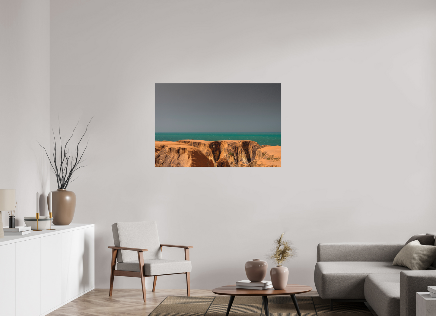 120 x 80 cm, Fine Art Acrylglas Matt Praia das Fontes - Beberibe - CE