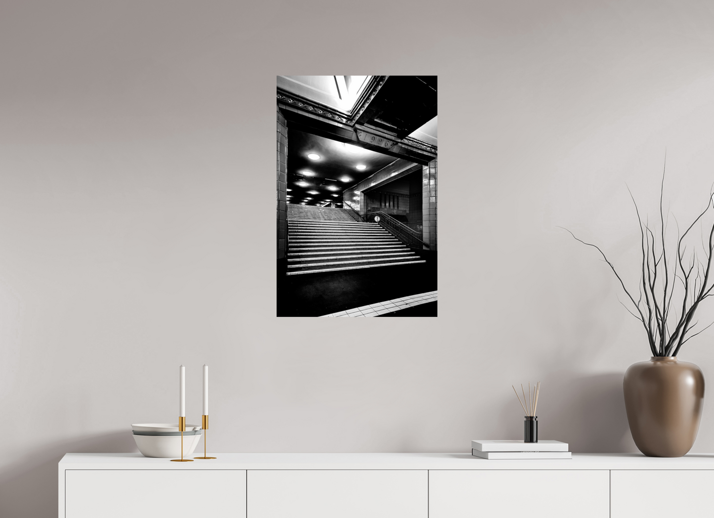 50 x 75 cm, Fine Art Print Metallic Edition Hermannsplatz #5 Berlin