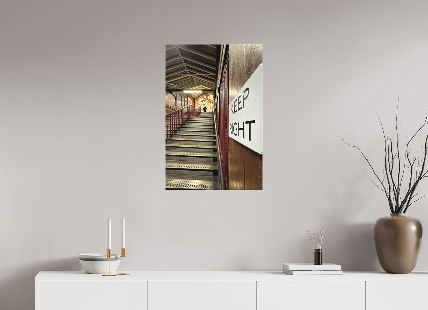 50 x 75 cm, Fine Art Acrylglas Matt Baker-Street #1 London