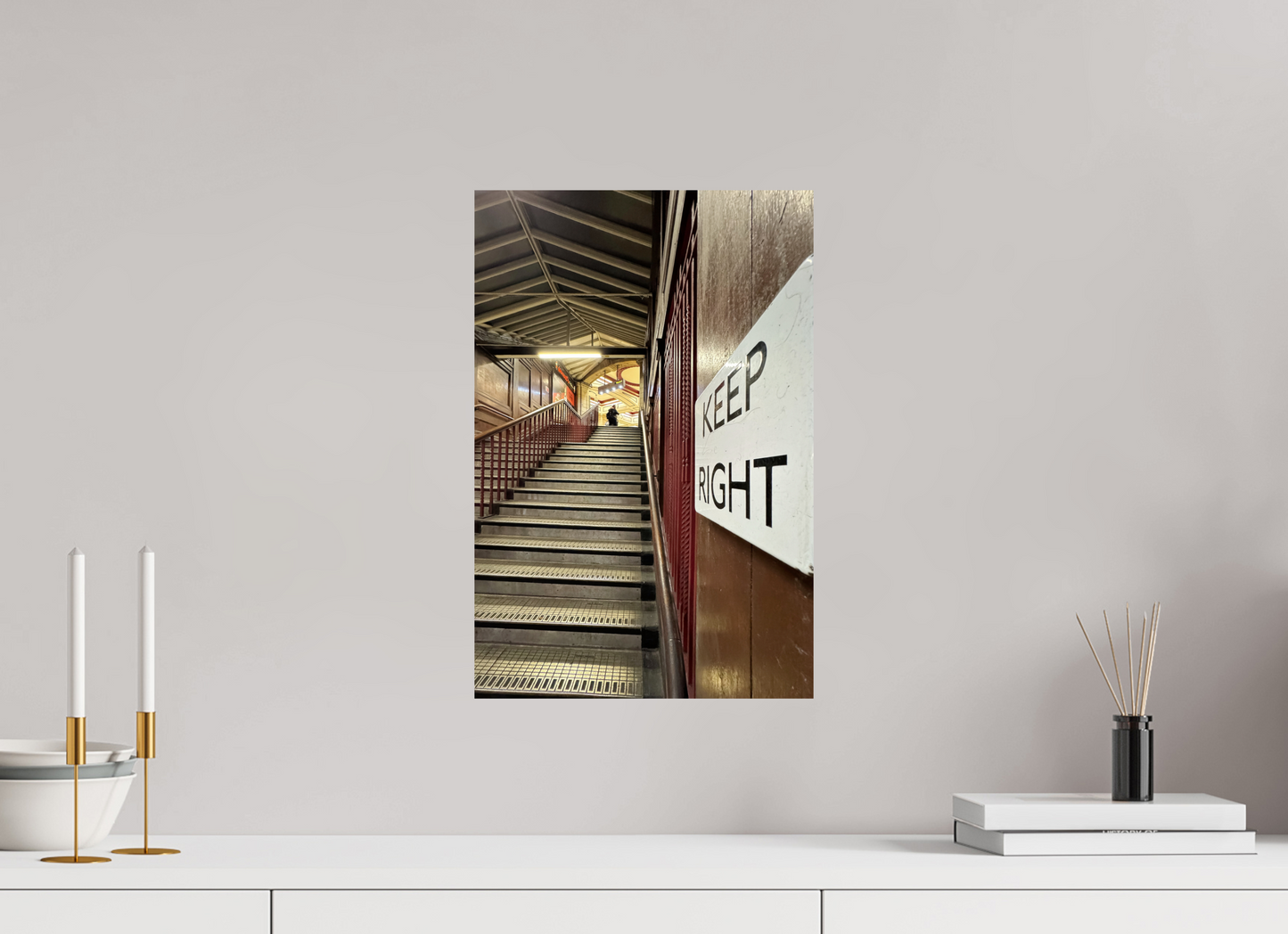 30 x 45 cm, Fine Art Print Metallic Edition Baker-Street #1 London