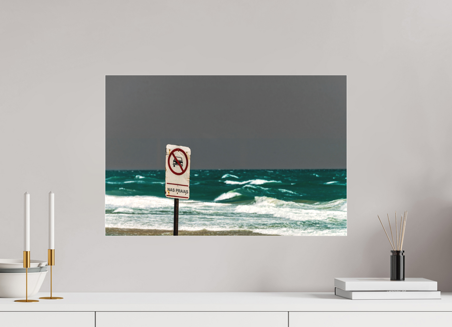 60 x 40 cm, Fine Art Acrylglas Matt Prainha - Aquiraz - CE