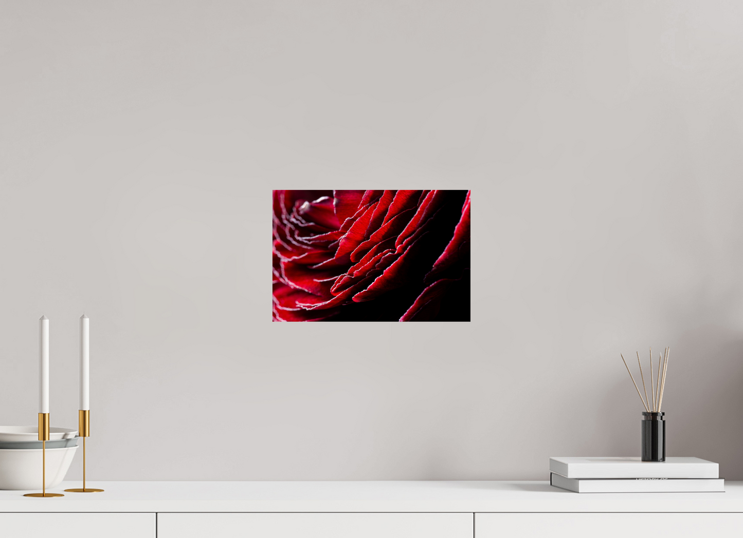 30 x 20 cm, ChromaLuxe HD Metal Print Rose_12