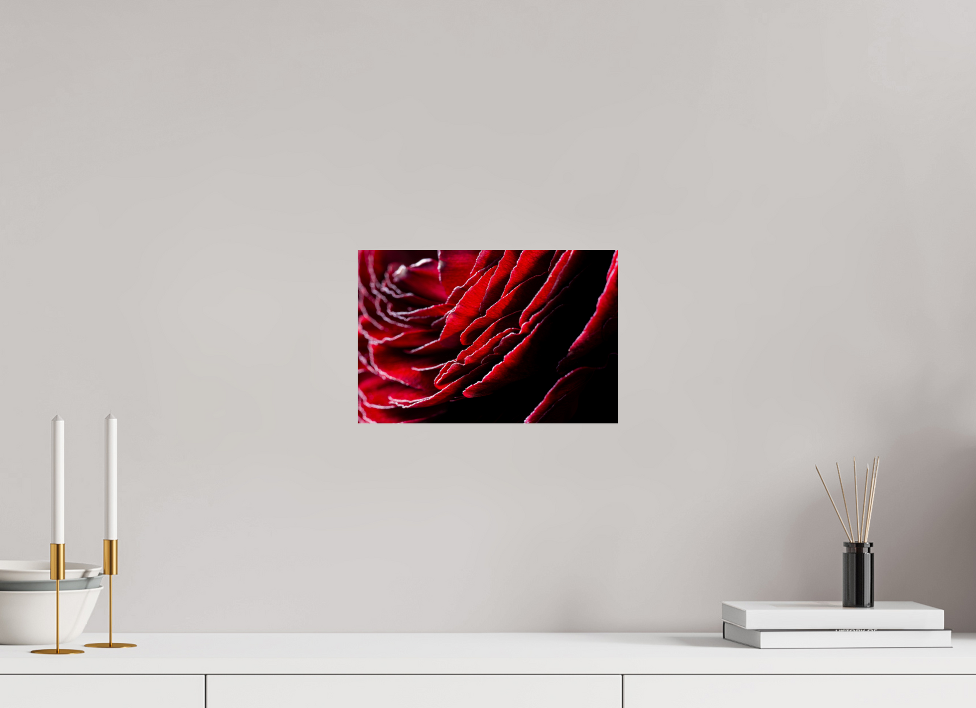 30 x 20 cm, ChromaLuxe HD Metal Print Rose_12