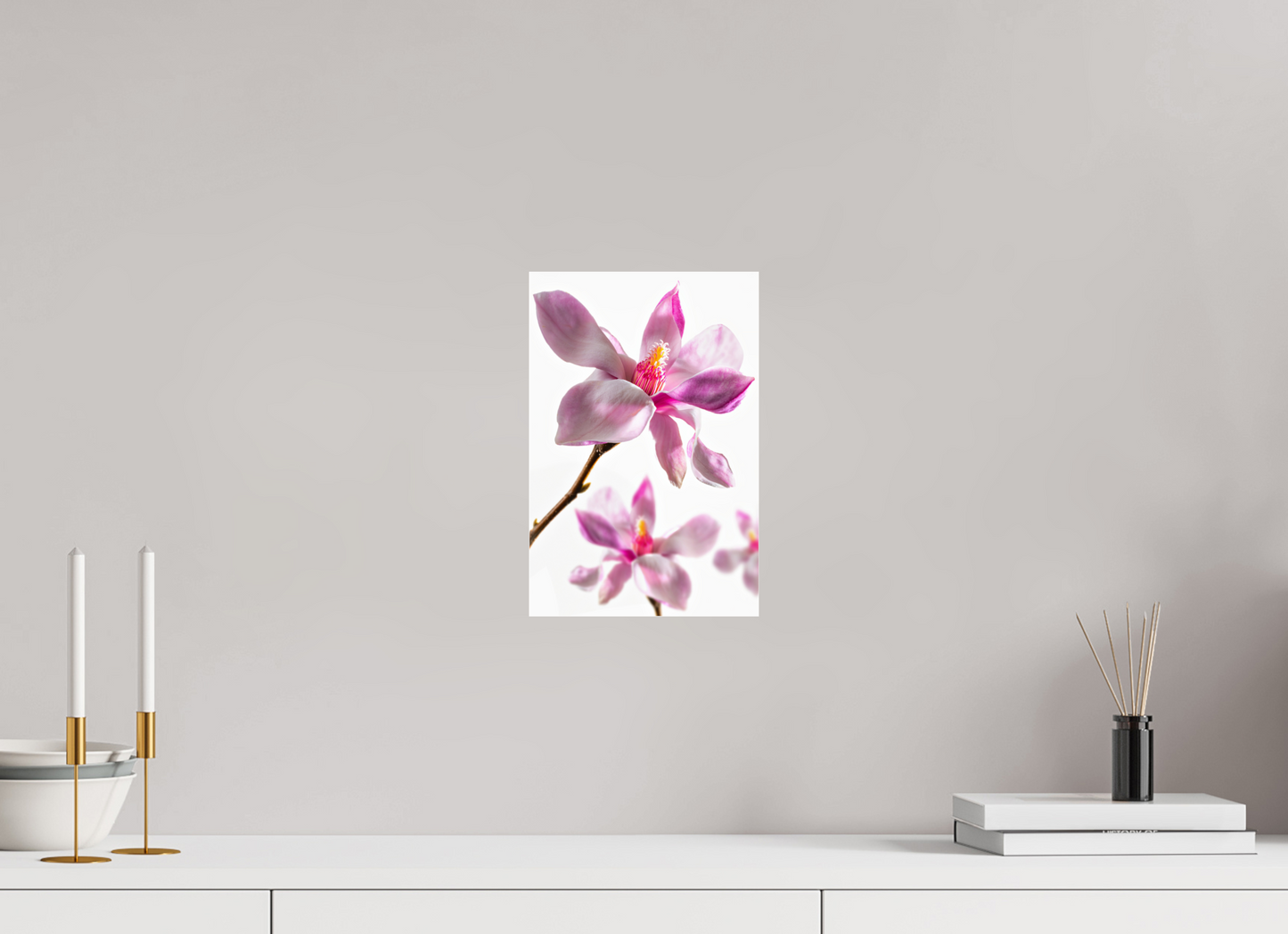 20 x 30 cm, Glänzender Foto-Abzug Acrylglas Magnolie_04