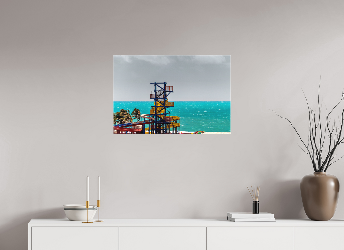 75 x 50 cm, Fine Art Acrylglas Matt Praia de Tapera - Aquiraz - CE