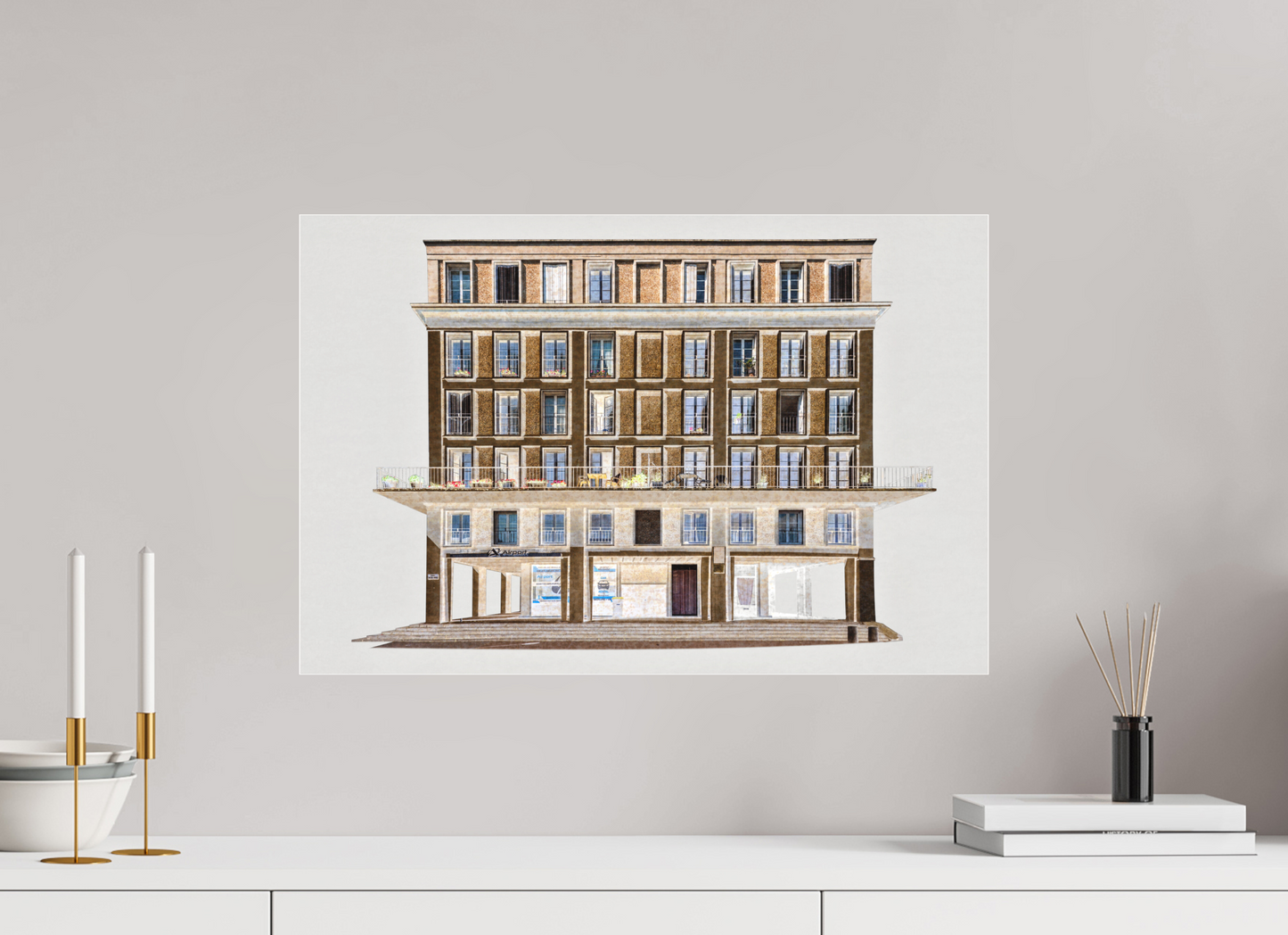 60 x 40 cm, Fine Art Acrylglas Matt Quai_Notre_Dame