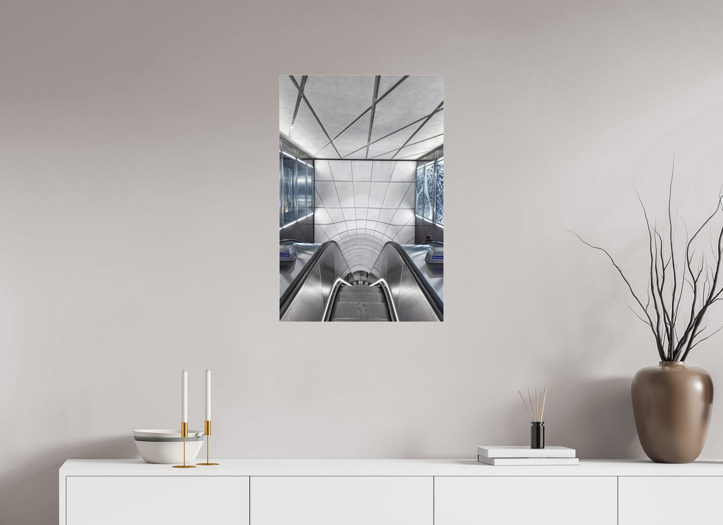 50 x 75 cm, Fine Art Acrylglas Matt Farrington #3 London