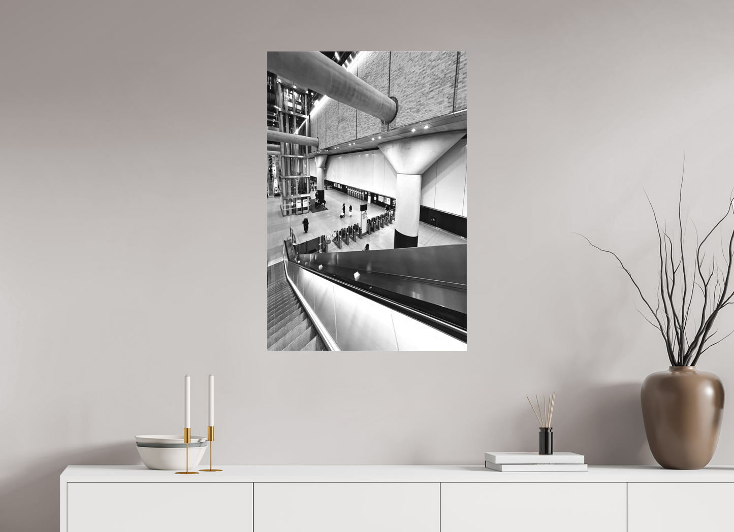 60 x 90 cm, Fine Art Acrylglas Matt Farrington #5 London