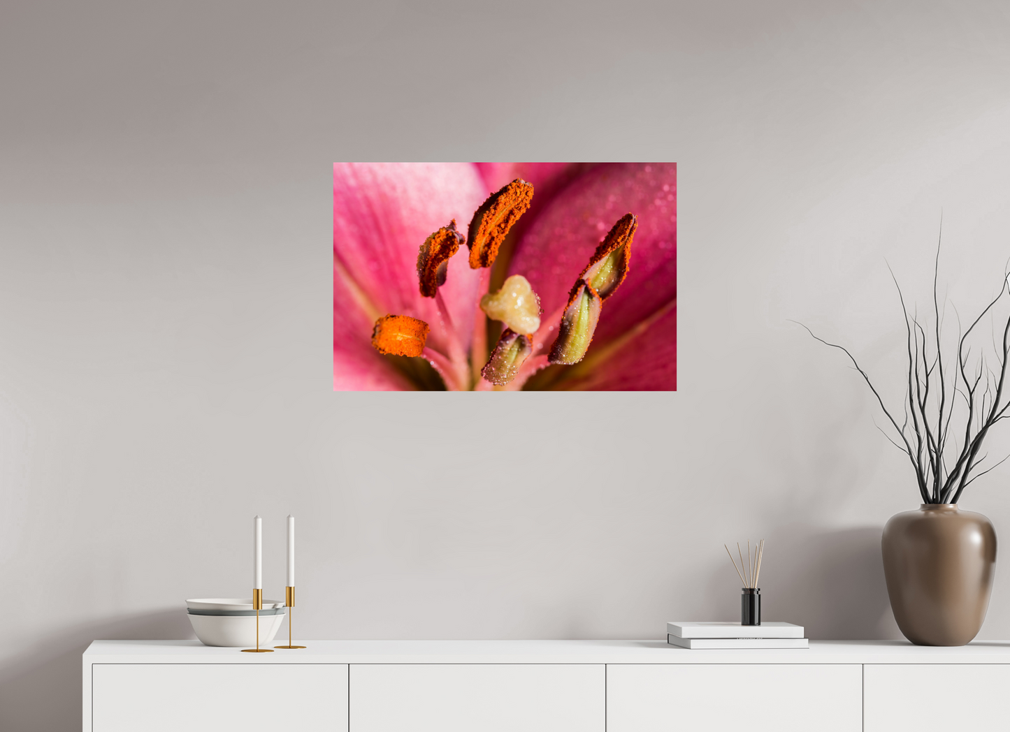 75 x 50 cm, ChromaLuxe HD Metal Print Lilie_05