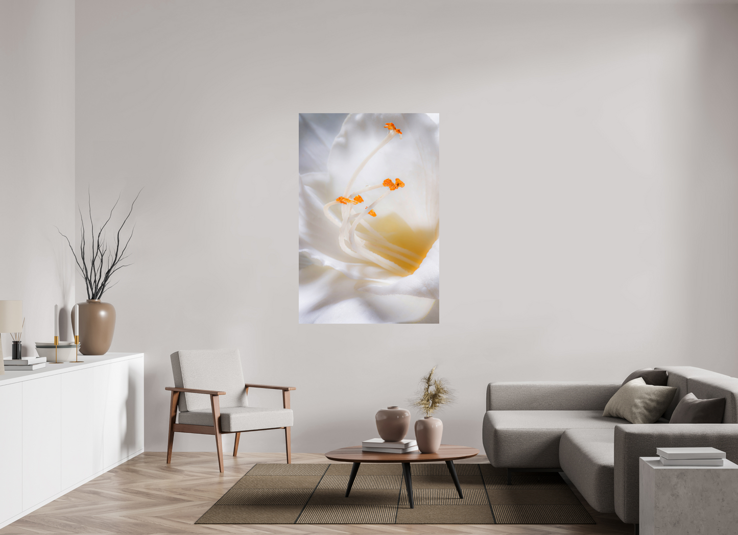 100 x 150 cm, ChromaLuxe HD Metal Print Detail
