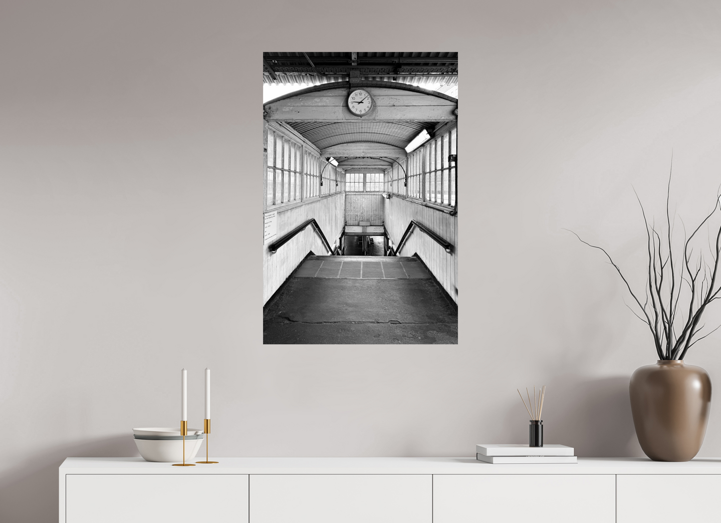 60 x 90 cm, Fine Art Print Metallic Edition Edgware-Road #1 London