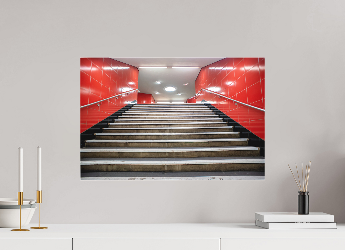 60 x 40 cm, Fine Art Acrylglas Matt Osloer-Strasse #2 Berlin