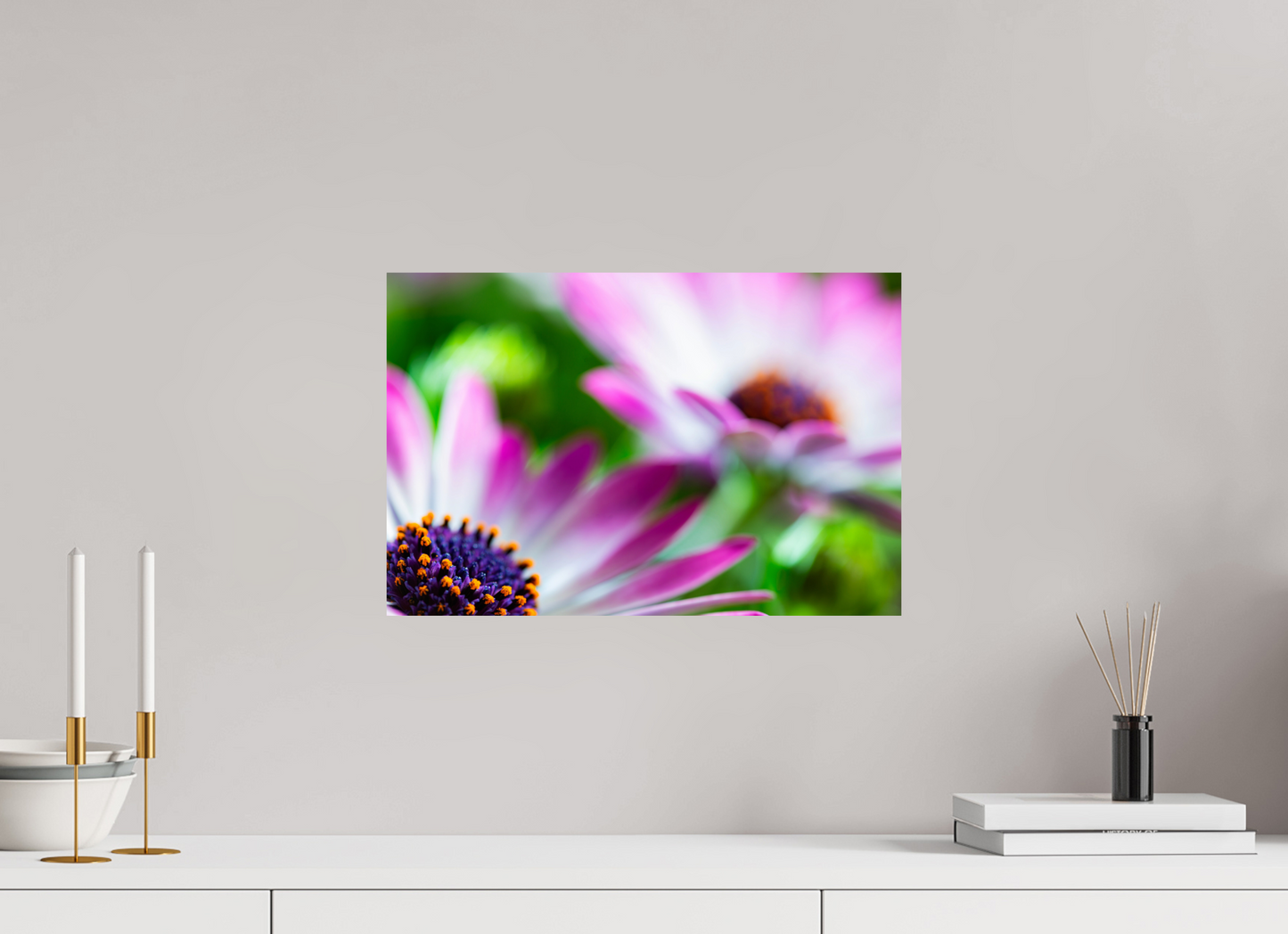 45 x 30 cm, ChromaLuxe HD Metal Print Kapmargerite_05
