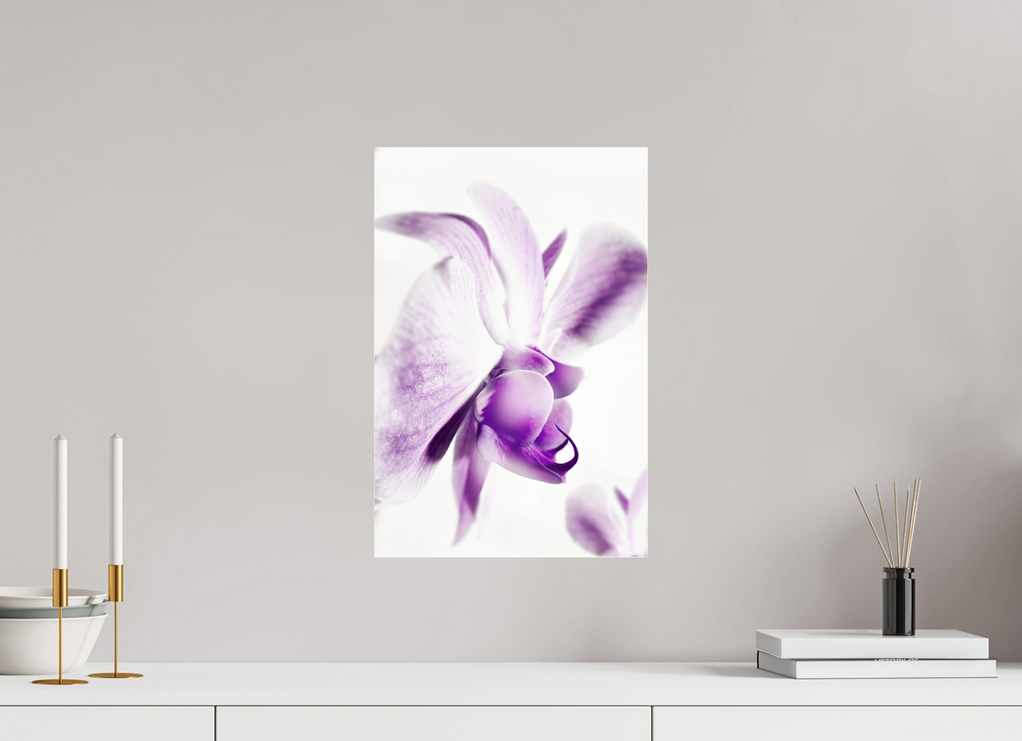 30 x 45 cm, Glänzender Foto-Abzug Acrylglas Phalaenopsis-03