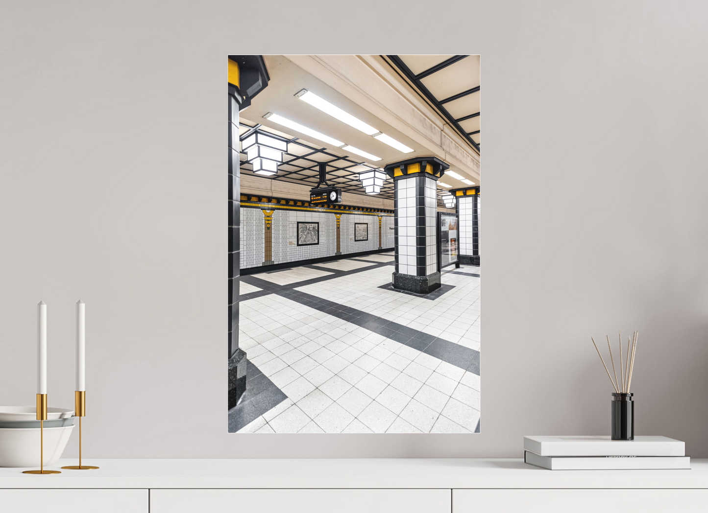 40 x 60 cm, Fine Art Acrylglas Matt Paracelsus-Bad #4 Berlin