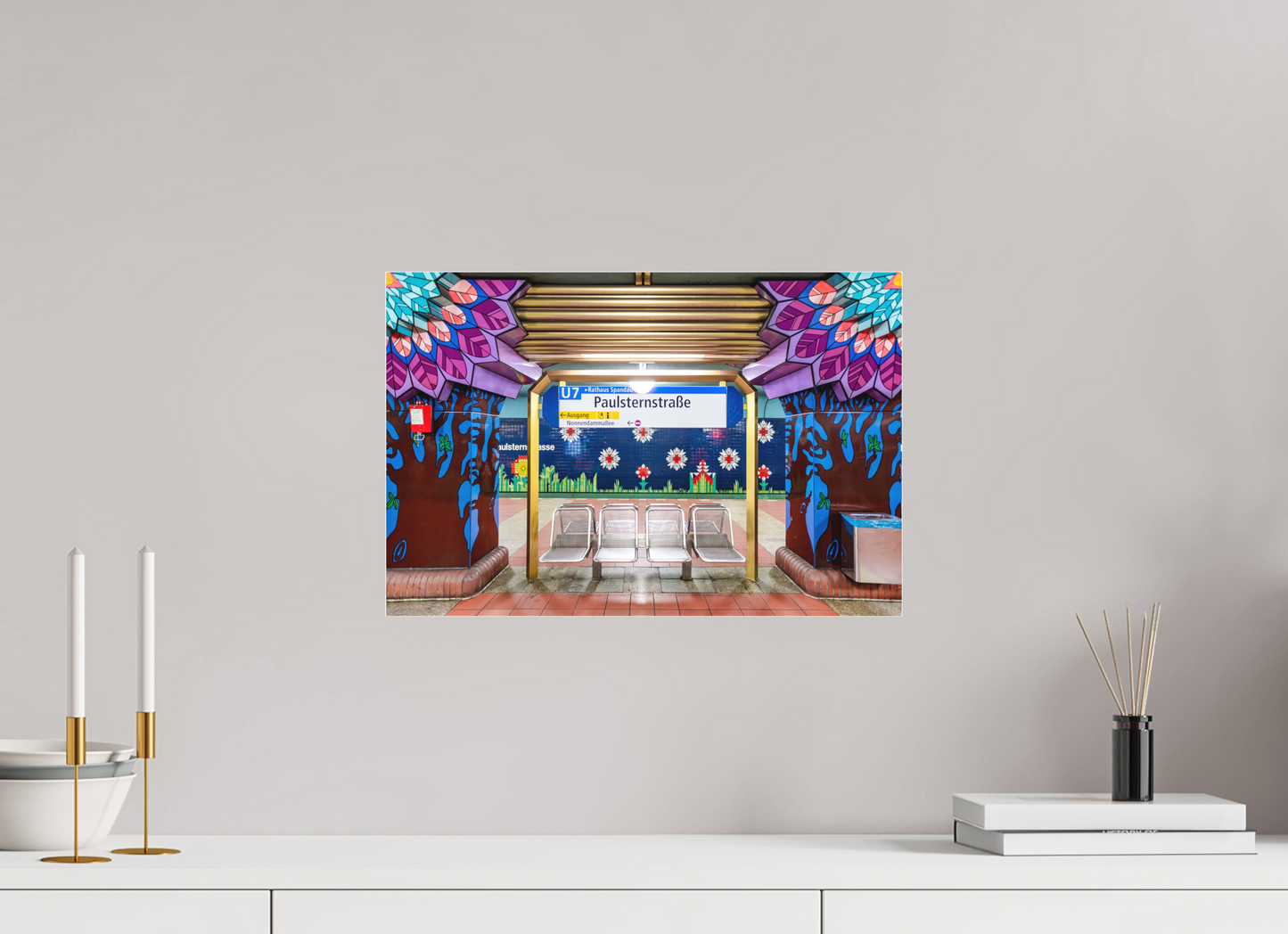 45 x 30 cm, Fine Art Acrylglas Matt Paulsternstrasse #2 Berlin