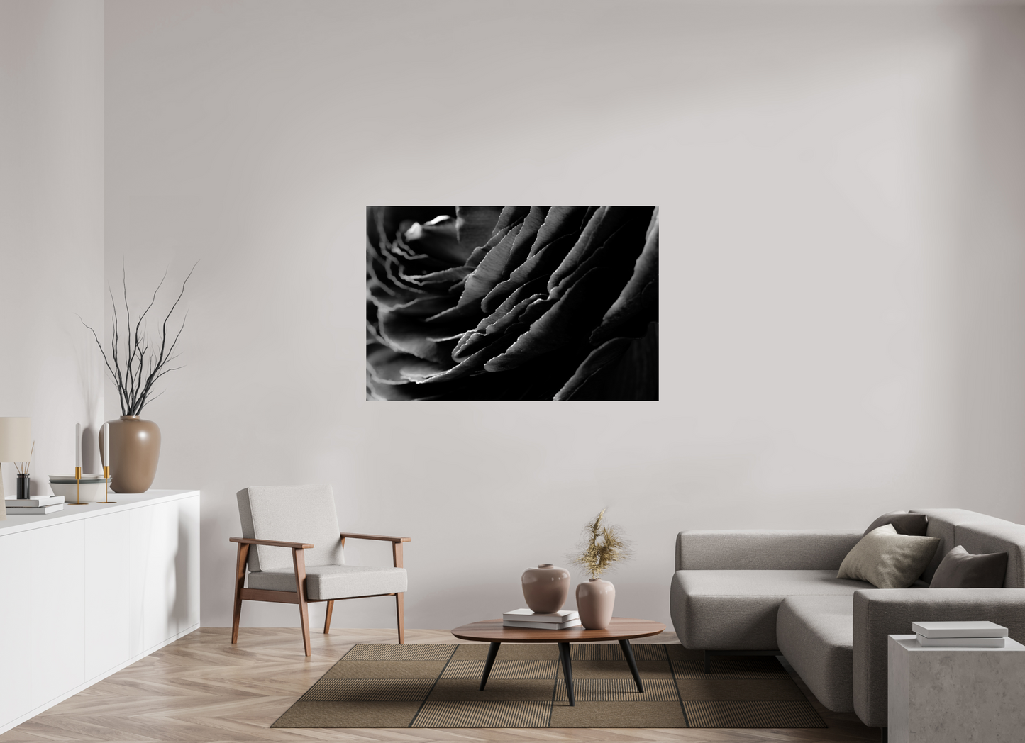 150 x 100 cm, ChromaLuxe HD Metal Print Rose_07