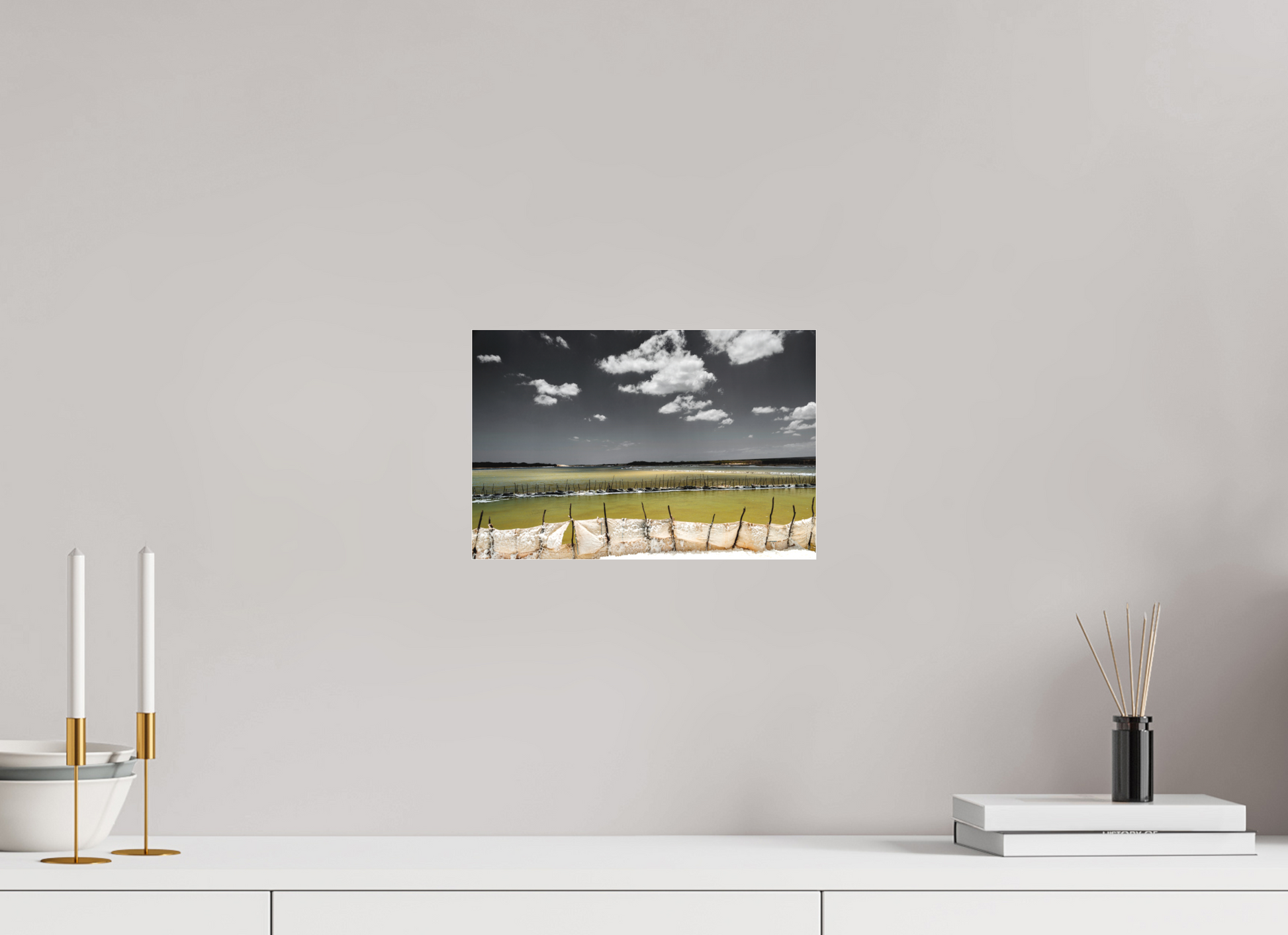 30 x 20 cm, Fine Art Acrylglas Matt Benfica - Areia Branca - RN