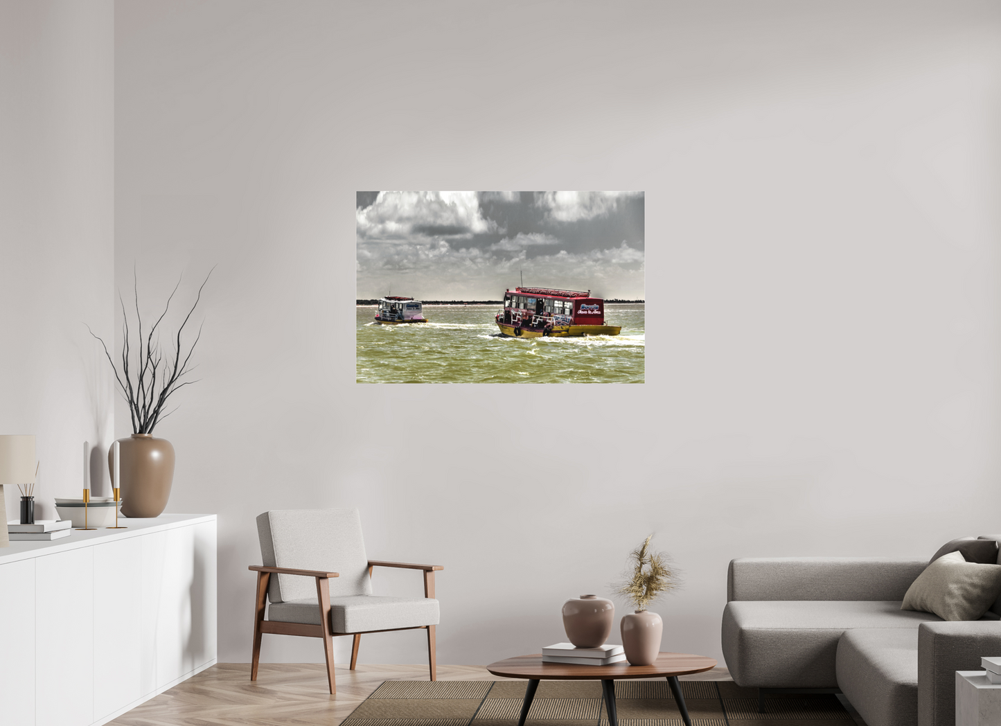 120 x 80 cm, Fine Art Acrylglas Matt Rio Paraíba - Cabedelo - PB. #2