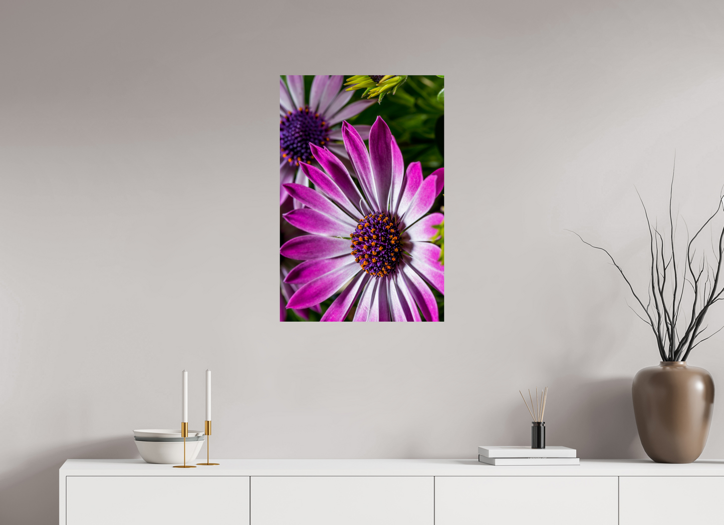 50 x 75 cm, Fine Art Print Baryta auf Alu-Dibond Kapmargerite_01