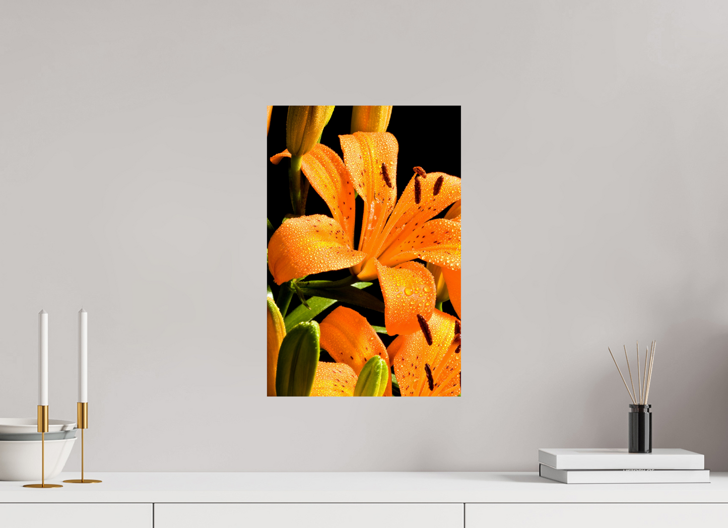 30 x 45 cm, ChromaLuxe HD Metal Print Lilie_08