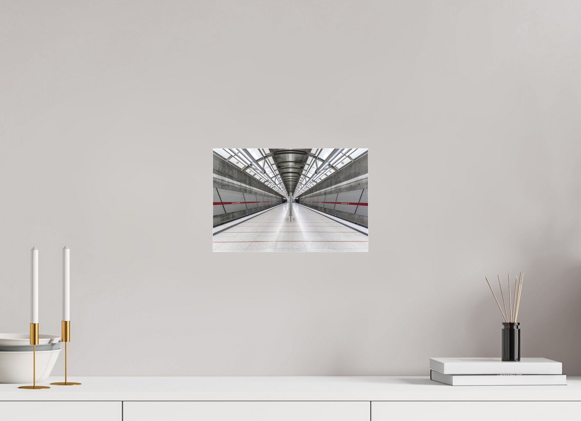 30 x 20 cm, Fine Art Acrylglas Matt Messestadt-Ost #3 München