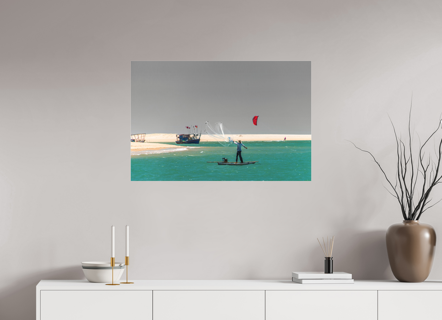 90 x 60 cm, Fine Art Acrylglas Matt Barra Nova - Cascavel - CE