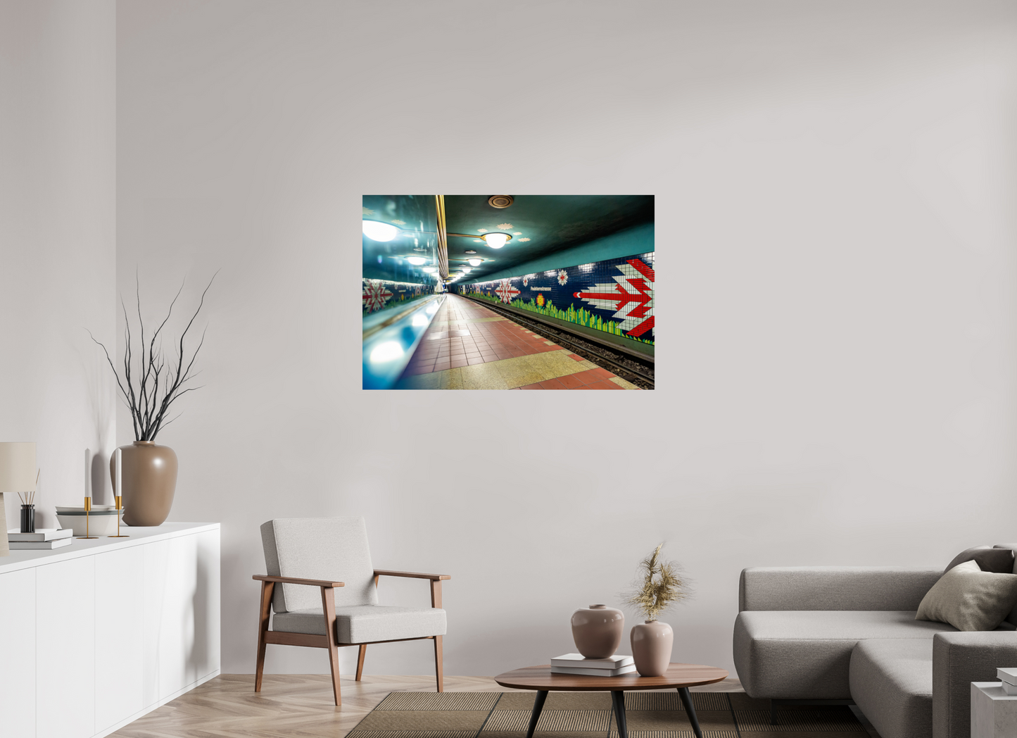120 x 80 cm, Fine Art Print Metallic Edition Paulsternstrasse #1 Berlin