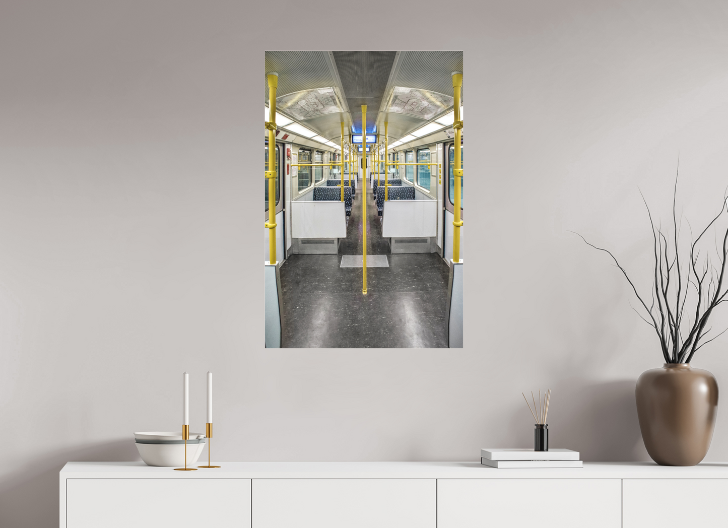 60 x 90 cm, Fine Art Acrylglas Matt BER #1 Berlin