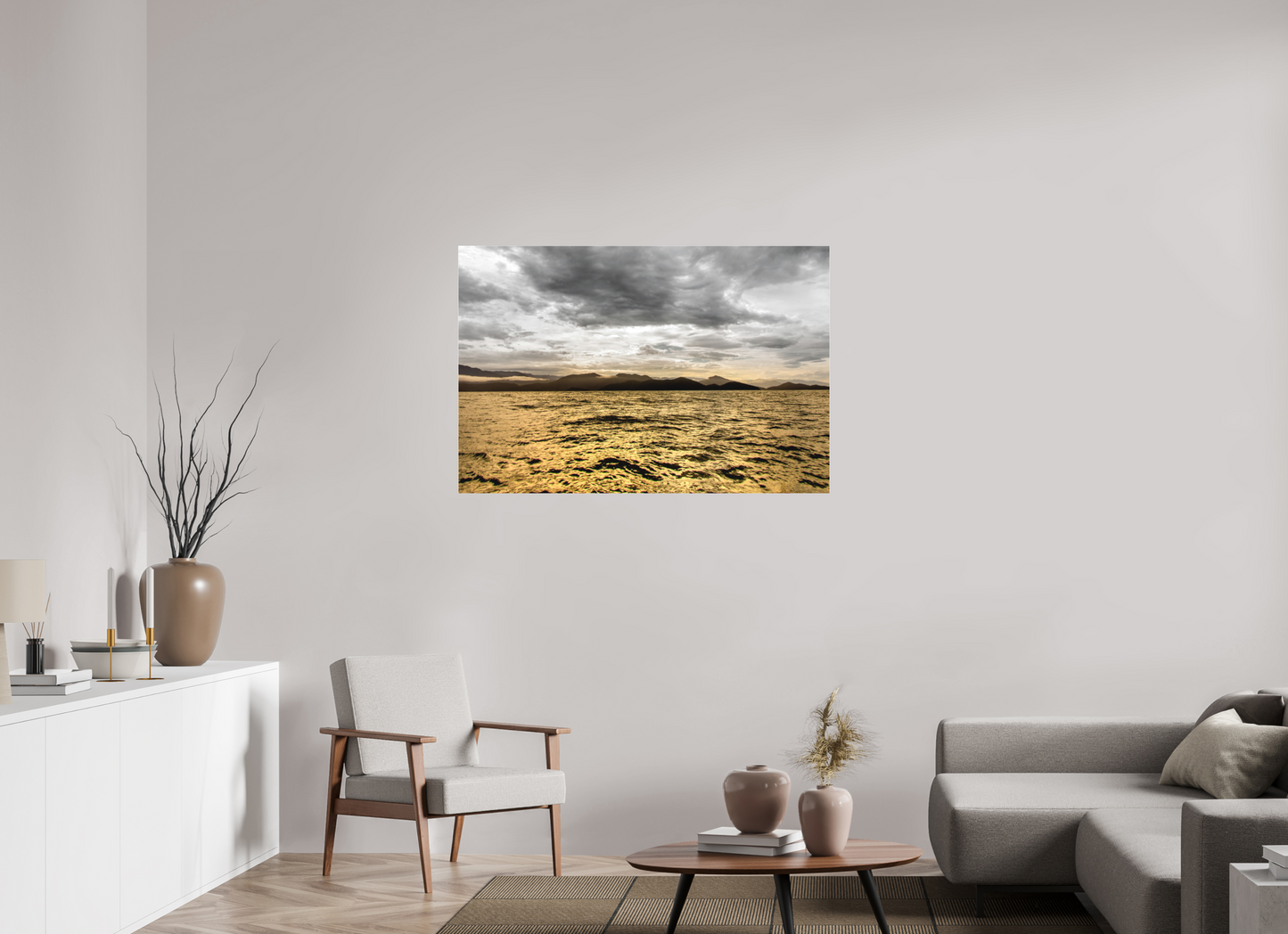 120 x 80 cm, Fine Art Acrylglas Matt Ilha Do Mar Virado - Ubatuba - SP