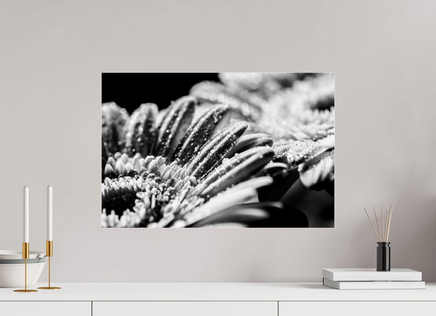 60 x 40 cm, Glänzender Foto-Abzug Acrylglas Gerbera_10