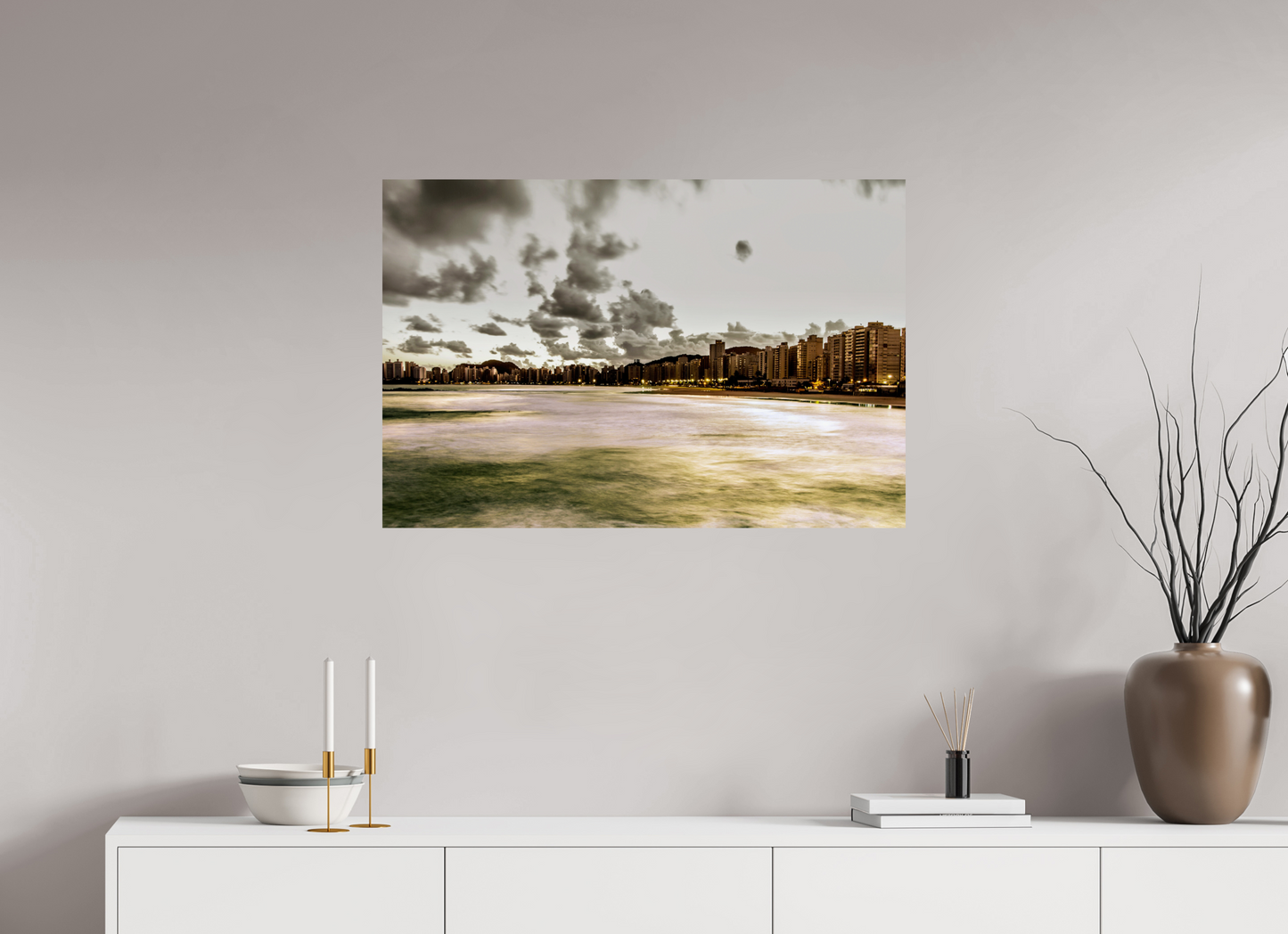 90 x 60 cm, Fine Art Print auf Alu-Dibond ohne Aufhang Pitangueiras - Guarujá - SP #2