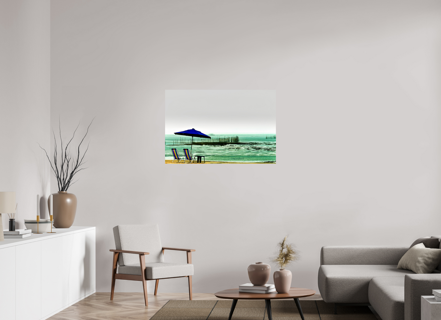 105 x 70 cm, Fine Art Print auf Alu-Dibond ohne Aufhang Ponta Verde - Maceió - AL #2