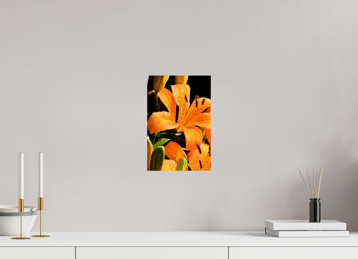 20 x 30 cm, ChromaLuxe HD Metal Print Lilie_08