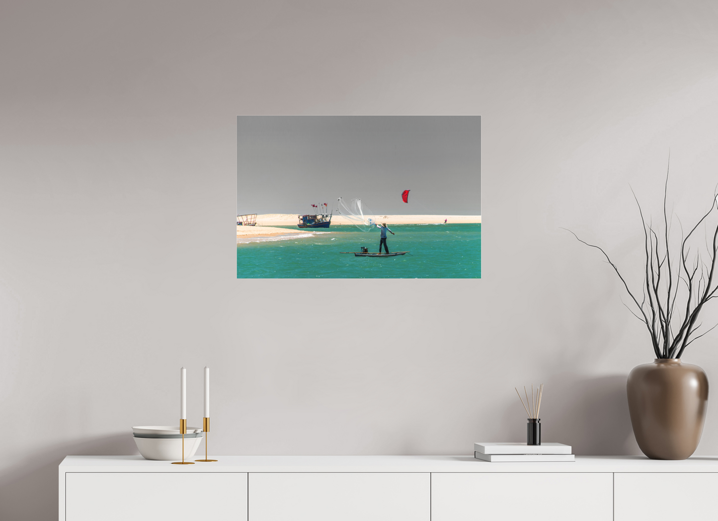 75 x 50 cm, Fine Art Acrylglas Matt Barra Nova - Cascavel - CE