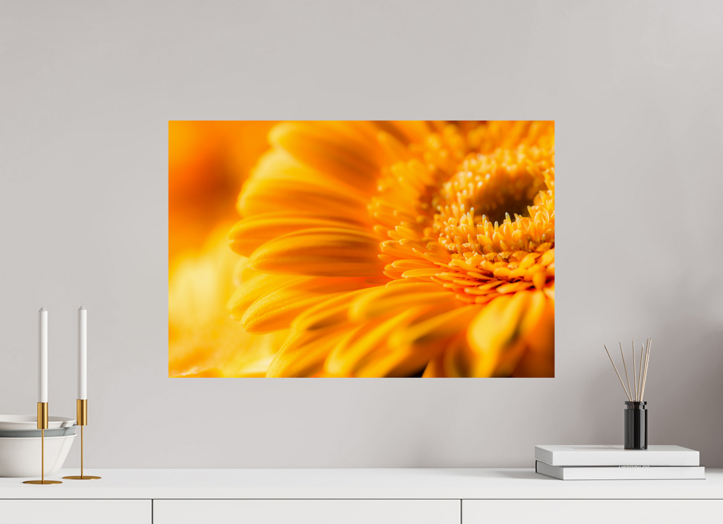 60 x 40 cm, Fine Art Print Baryta auf Alu-Dibond Gerbera_09