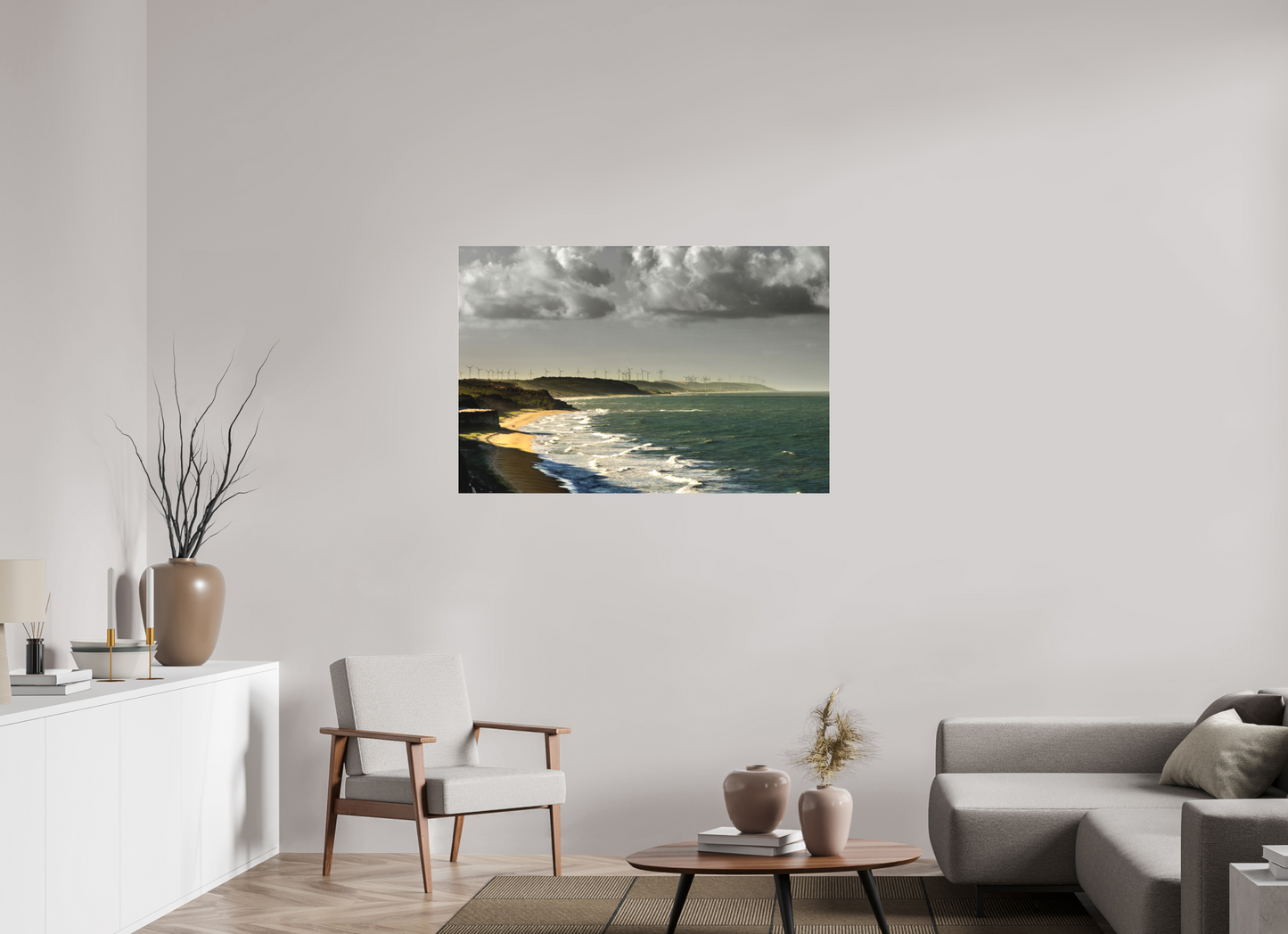 120 x 80 cm, Fine Art Acrylglas Matt Baía de Traição - PB