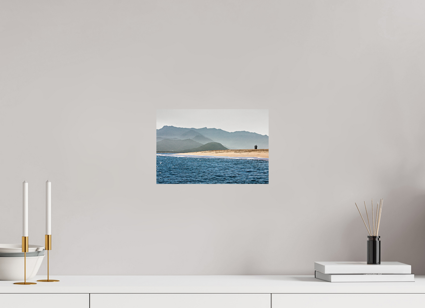 30 x 20 cm, Fine Art Print auf Alu-Dibond ohne Aufhang Ilha Prumirim - Ubatuba - SP