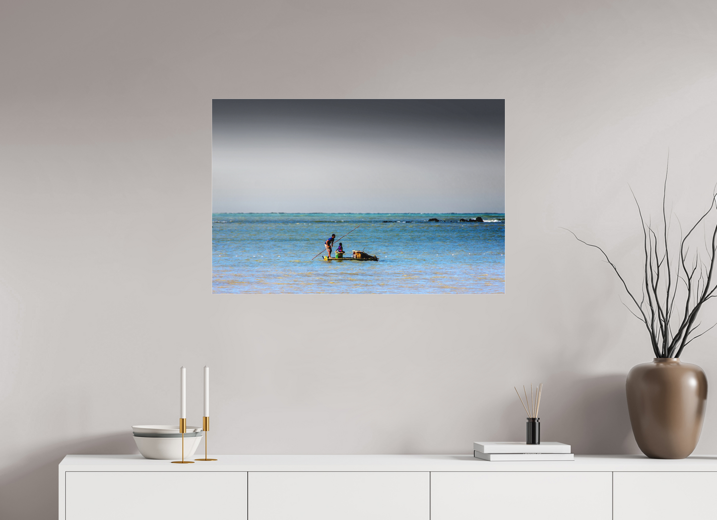 90 x 60 cm, Fine Art Acrylglas Matt Cabo Branco - João Pessoa - PB