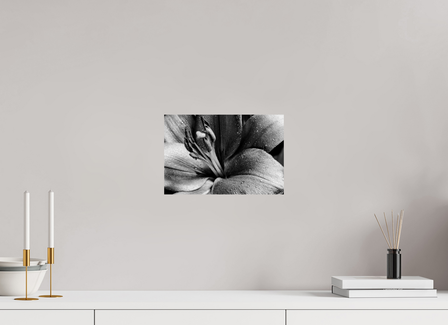 30 x 20 cm, Fine Art Print Baryta auf Alu-Dibond Lilie_03