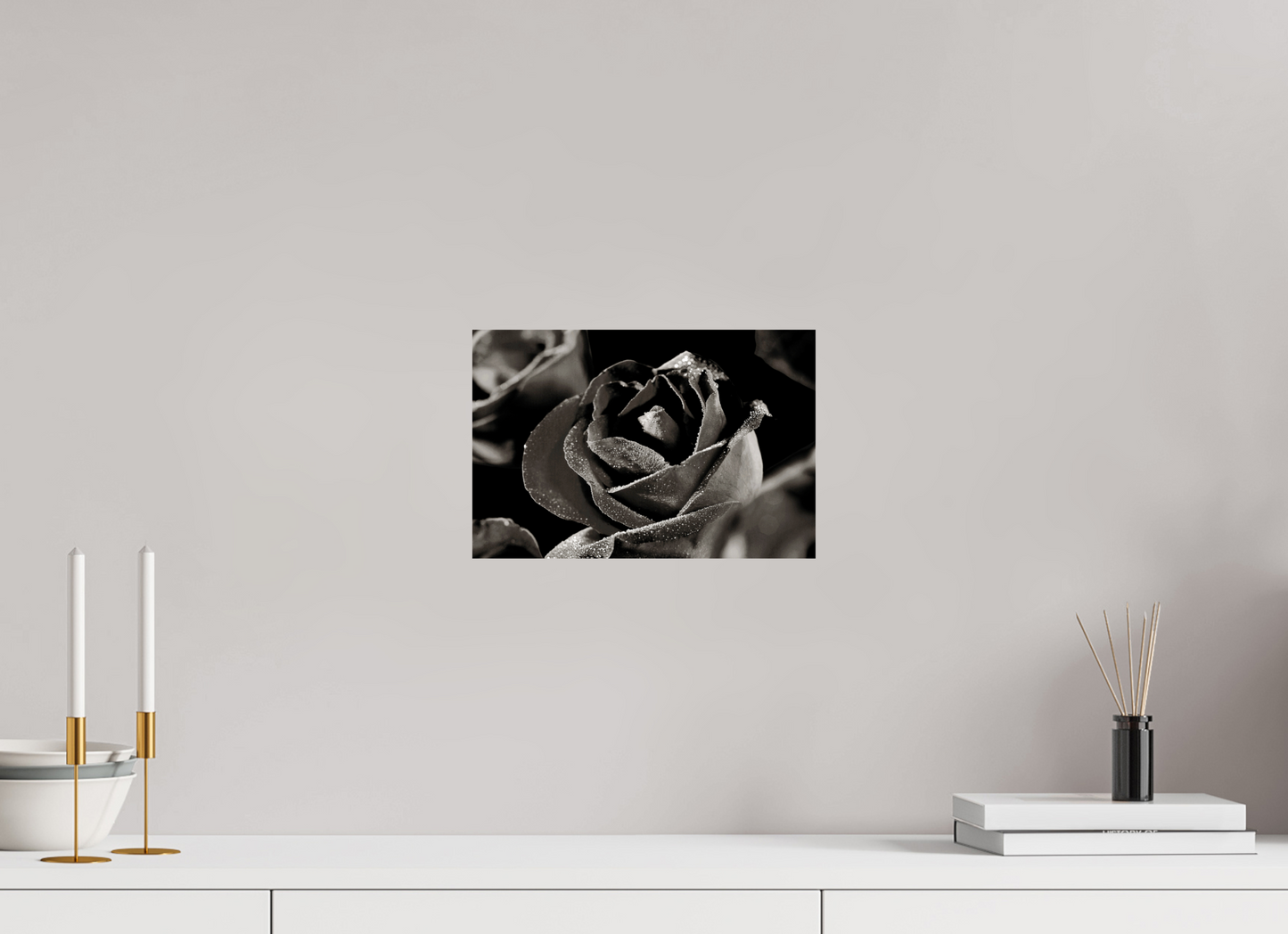 30 x 20 cm, ChromaLuxe HD Metal Print Rose_02